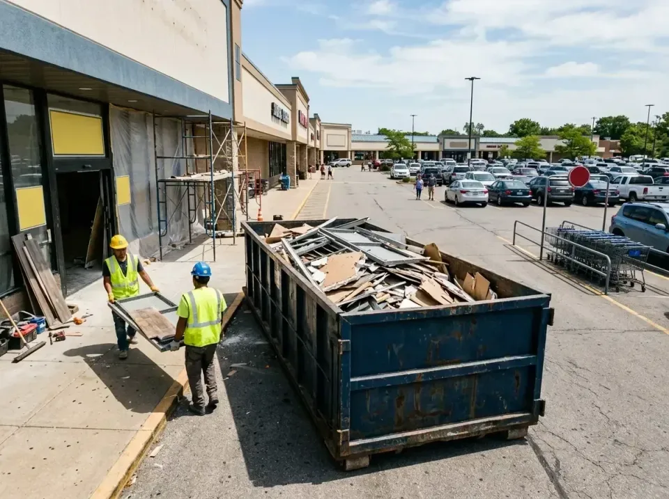 retail-store-renovation-debris-003 — frequently asked questions, Roll-off Dumpster Rentals in Ebensburg, PA